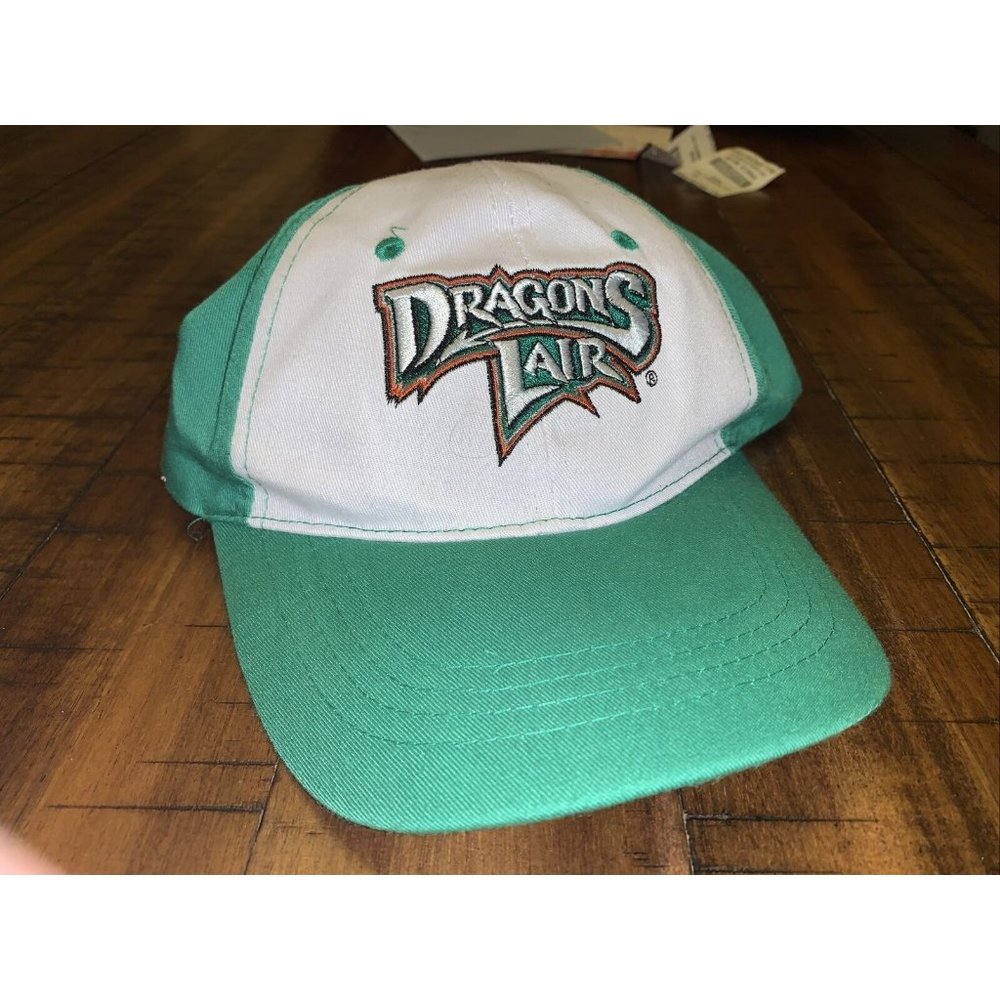 Vintage Dayton Dragon Dragon's Lair SGA Strapback Cap Hat Throwback 90's